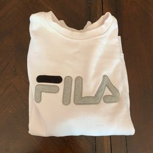 FILA WHITE SWEATSHIRT
